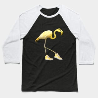 Banana Flamingo and shoes jellow sneakers Baseball T-Shirt